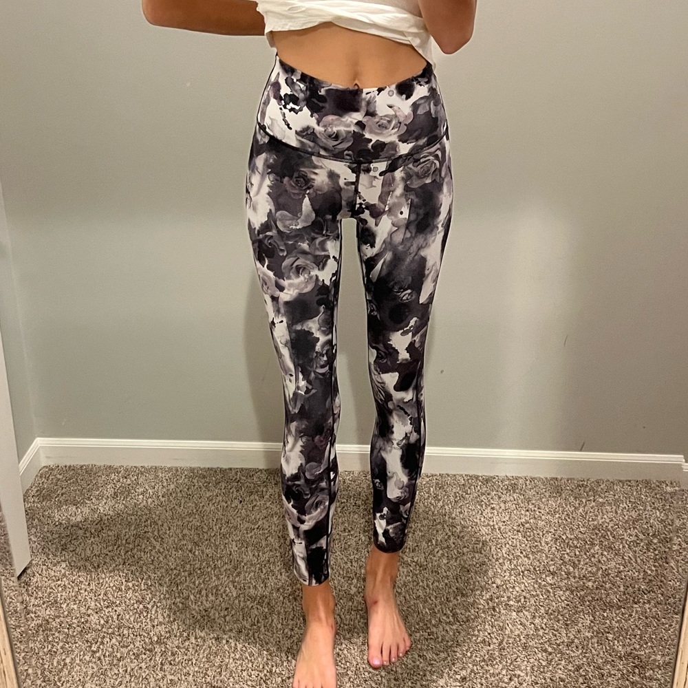 Lululemon Floral Leggings